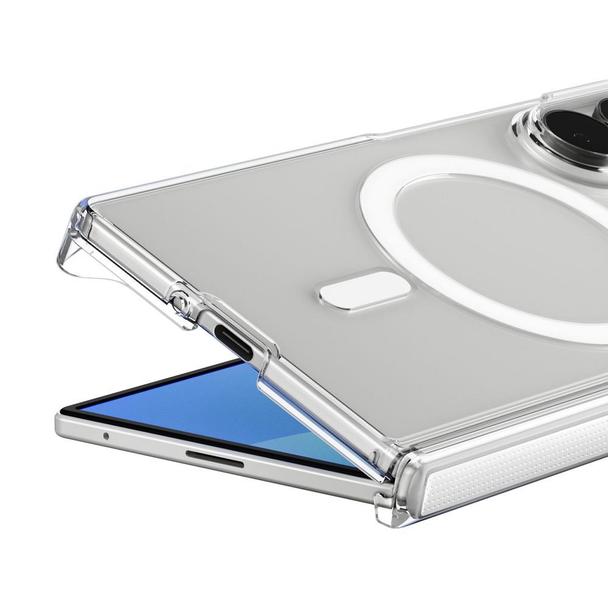Futerał SPIGEN AIRSKIN ZERO kompatybilny z MagSafe do SAMSUNG GALAXY Z FOLD 8 ULTRA transparentny/biały