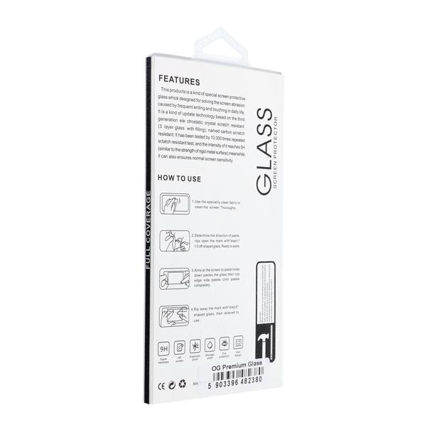 Szkło Hartowane 6D do iPhone 18 OG Premium Privacy Glass czarne