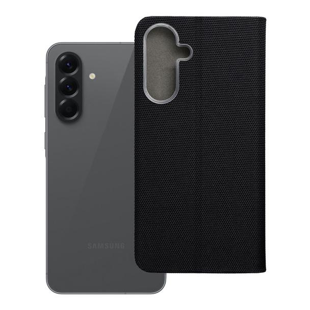 Etui z klapką na Samsung A56 5G Sensitive Book czarne