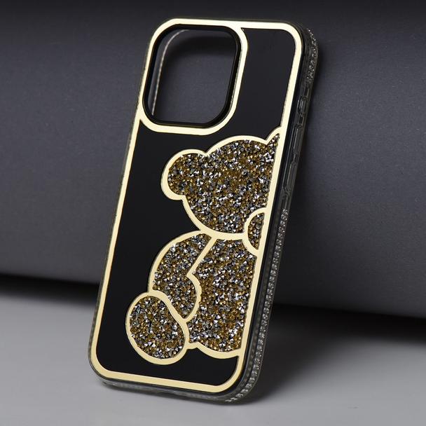 Etui na iPhone 18 Pro Max / 17 Pro Max Teddy Bear złote
