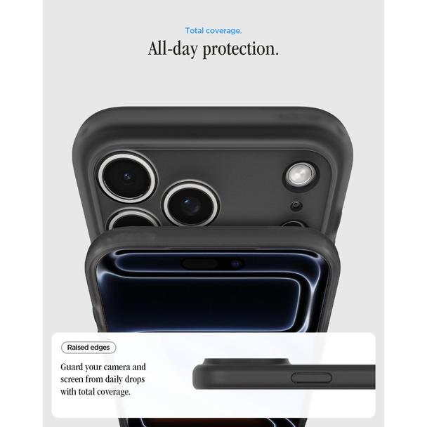 SPIGEN futerał ULTRA HYBRID kompatybliny z MagSafe do IPHONE 18 Pro / 17 Pro classic black