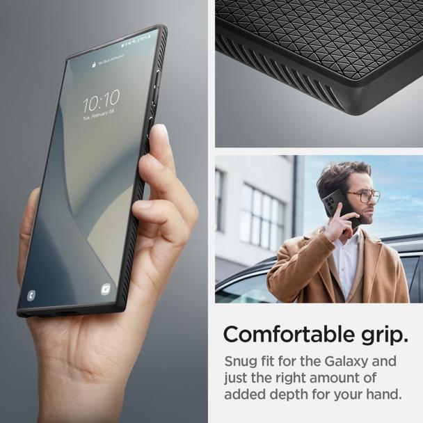 Futerał SPIGEN Luqid Air do SAMSUNG S22 ULTRA matte black