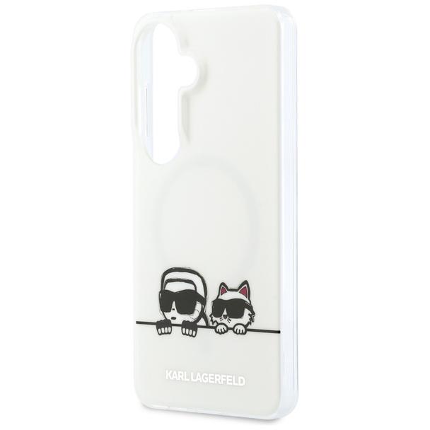KARL LAGERFELD futerał do SAMSUNG S26 KLHMS26S6HPKACH (Magnetic IML K&C Peekaboo) transparentny