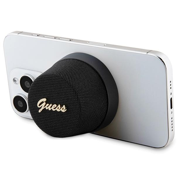 Głośnik bezprzewodowy Guess Magnetic Script Metal GUWSC3ALSMK czarny