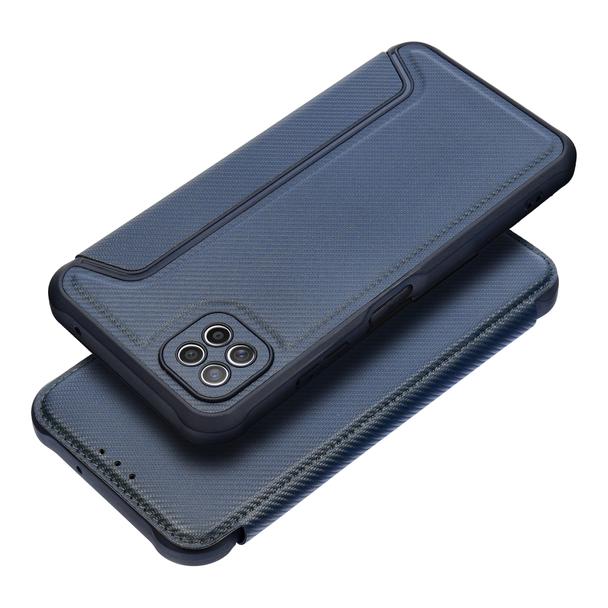 Etui z klapką na Samsung A22 5G Razor Book niebieskie