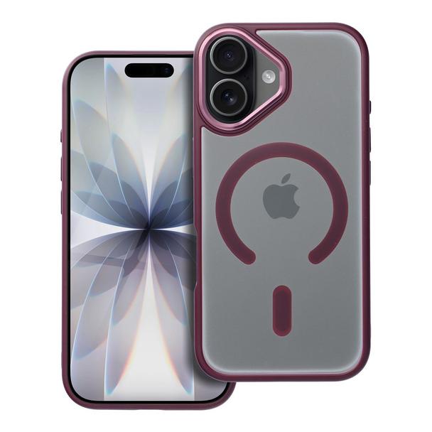 Futerał do iPhone 17 Matte Mag Cover zgodny z MagSafe czerwony