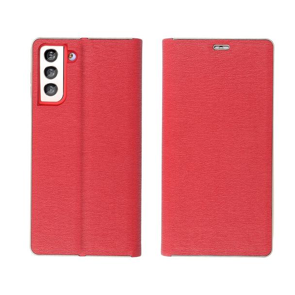 Etui z klapką na Xiaomi Redmi NOTE 10 / 10S Luna Book Gold czerwone