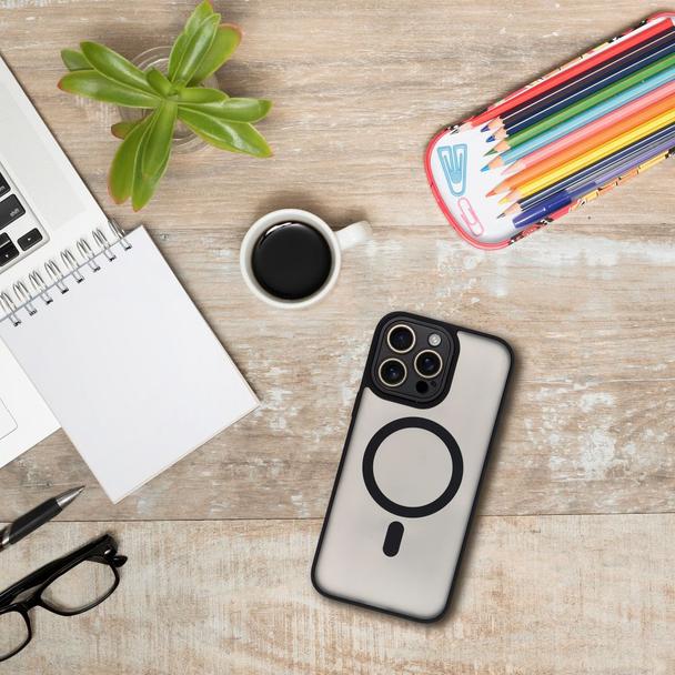 Etui na iPhone 18 Pro / 17 Pro Variete Mag Cover zgodne z MagSafe czarne