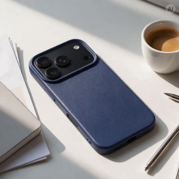 Etui na iPhone 18 Pro Max / 17 Pro Max Skin granatowe