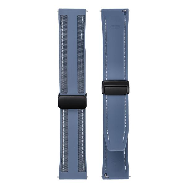 Pasek do zegarka 22 mm Titmo Strap S7 silicone niebieski