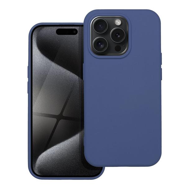 Futerał do iPhone 15 PRO Silicone niebieski