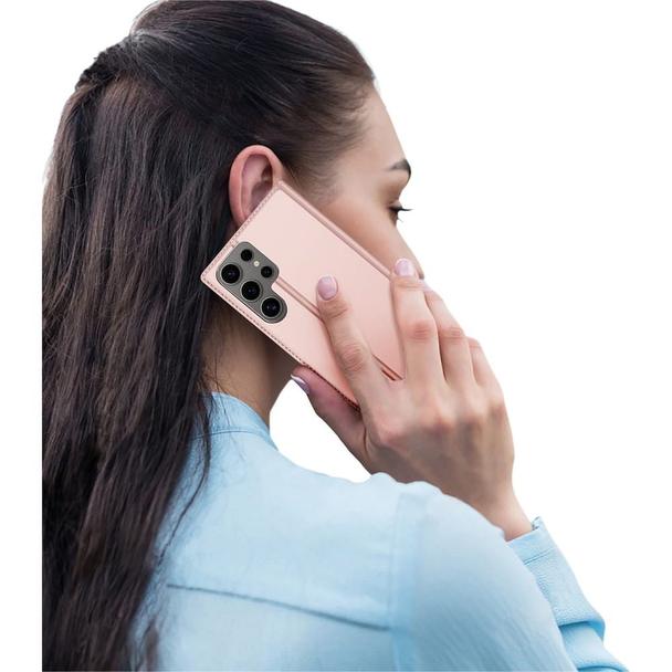 DUX DUCIS kabura SKIN PRO do SAMSUNG S25 Ultra różowa