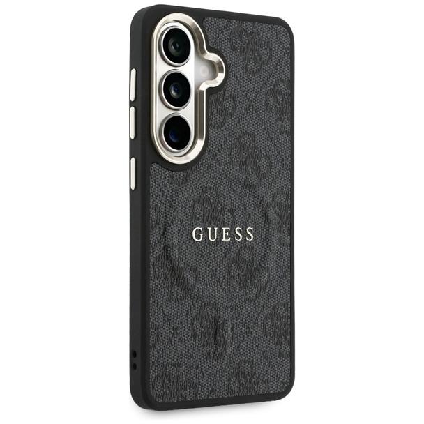 GUESS futerał do SAMSUNG S26 GUHMS26SP4MSEGCK (4G Embossed Ring MagSafe) czarny