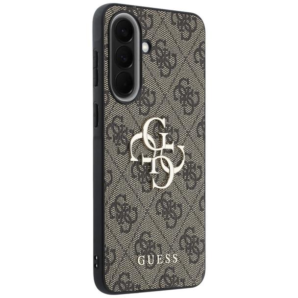 GUESS futerał do SAMSUNG Galaxy A37 GUHCSA374GMGBR (4G Big Metal Logo) brązowy