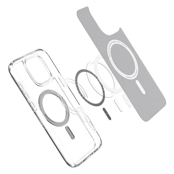 SPIGEN futerał ULTRA HYBRID MAG kompatybilny z MagSafe do IPHONE 16 Pro graphite