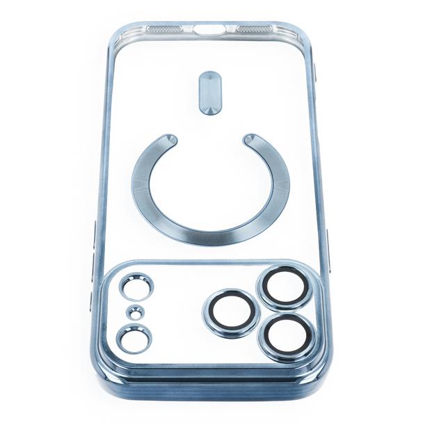 Etui na iPhone 18 Pro / 17 Pro Electro Mag Cover zgodne z MagSafe jasnoniebieske