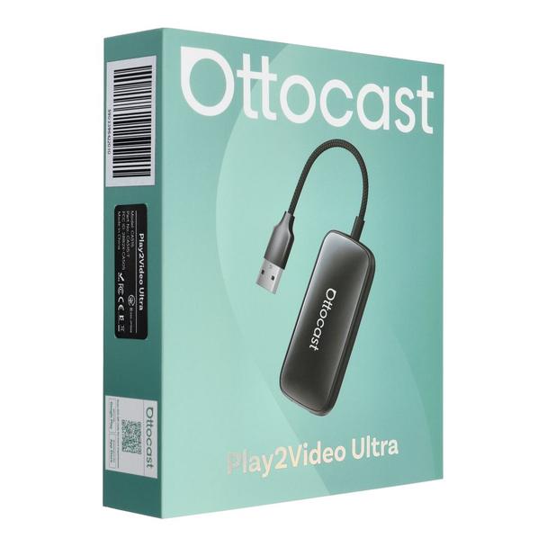 Bezprzewodowy Adapter samochodowy OTTOCAST Play2Video  CA515-T czarny