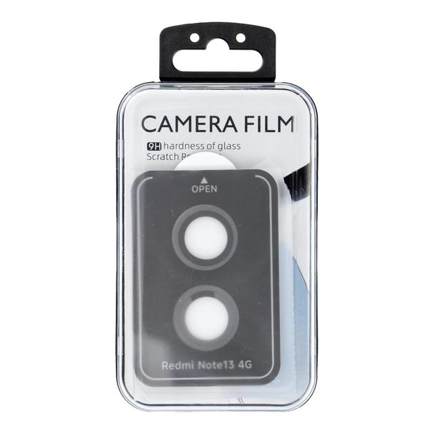Osłona aparatu PROTECTOR 9H + aplikator do XIAOMI NOTE 13 4G czarna