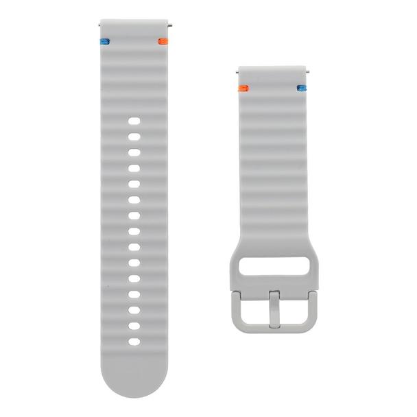 Pasek do zegarka 22 mm Titmo Strap S3 silicone szary