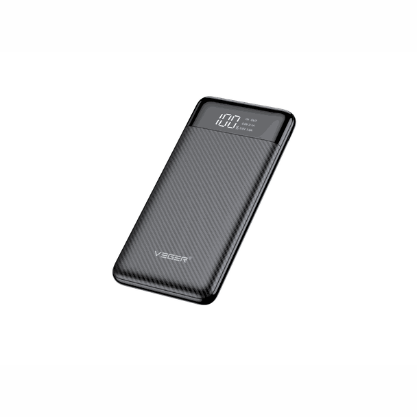 Powerbank Veger L11 (W1087) 10000 mAh czarny