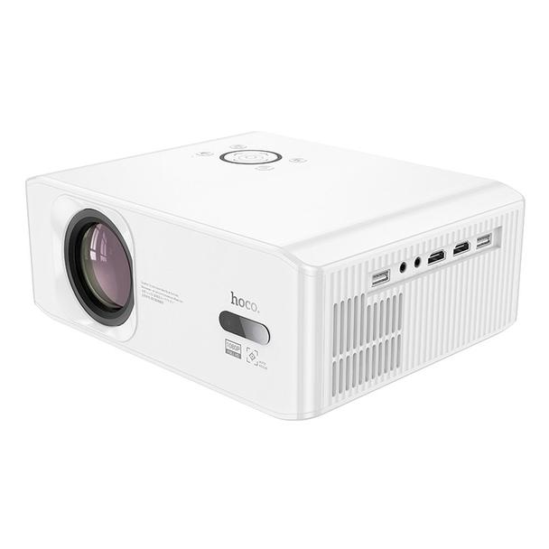 Projektor Full HD Hoco z systemem Android Wi-Fi Bluetooth 1080P DT3 biały