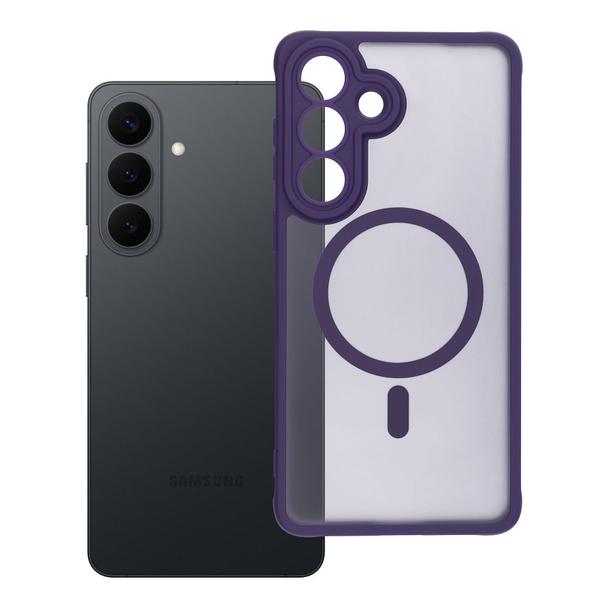 Futerał do Samsung S26 PLUS Full Matte Mag Cover zgodny z MagSafe fioletowy