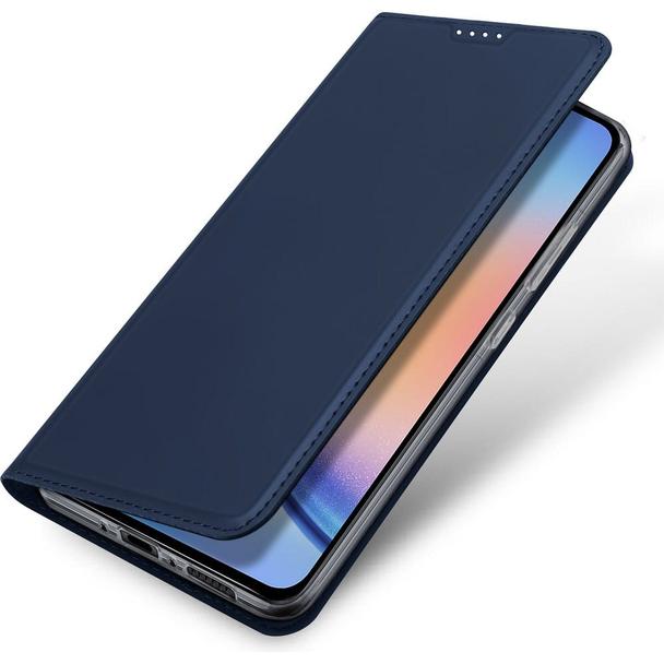 DUX DUCIS kabura SKIN PRO do SAMSUNG A35 niebieska
