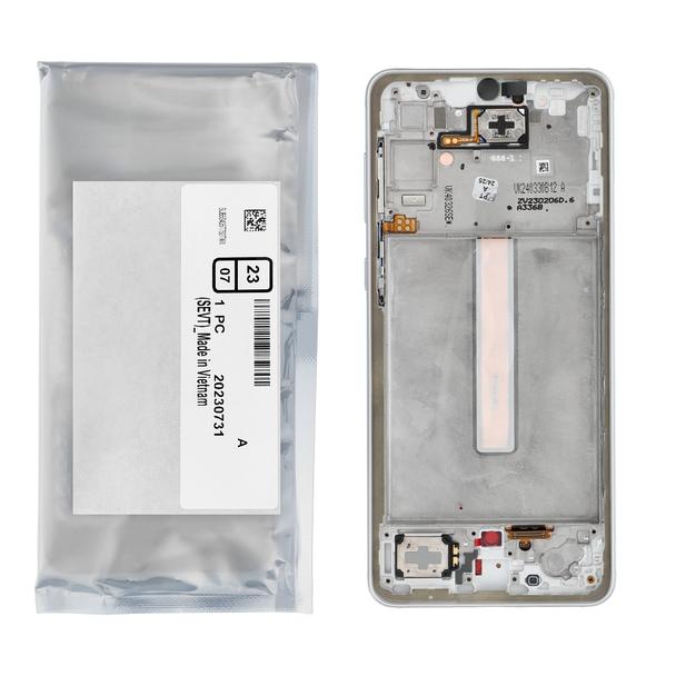 ServicePack Wyświetlacz LCD SAMSUNG A33 5G A336B GH82-28143B  White