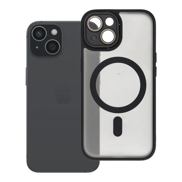 Etui na iPhone 15 Variete Mag Cover zgodne z MagSafe czarne