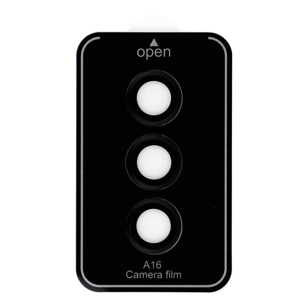 Osłona aparatu PROTECTOR 9H + aplikator do SAMSUNG A16 czarna