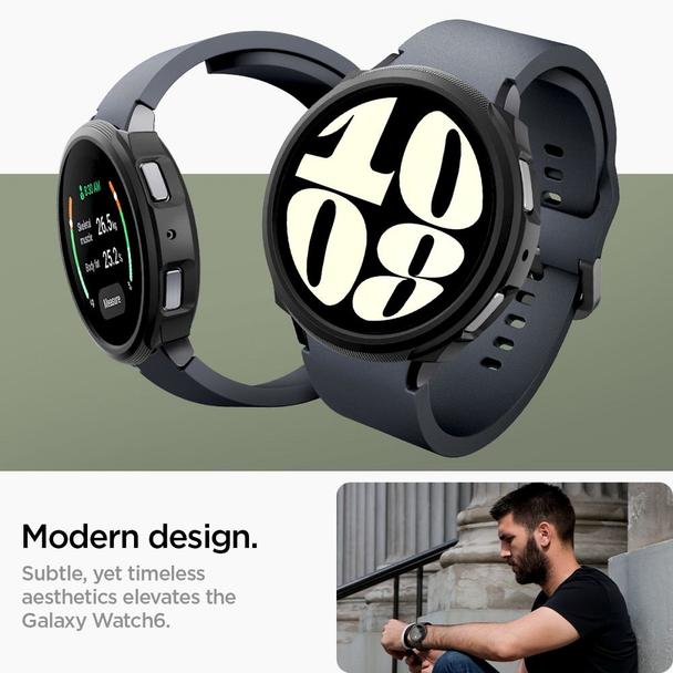 SPIGEN futerał LIQUID AIR do SAMSUNG Galaxy Watch 6 (40 mm) matte black