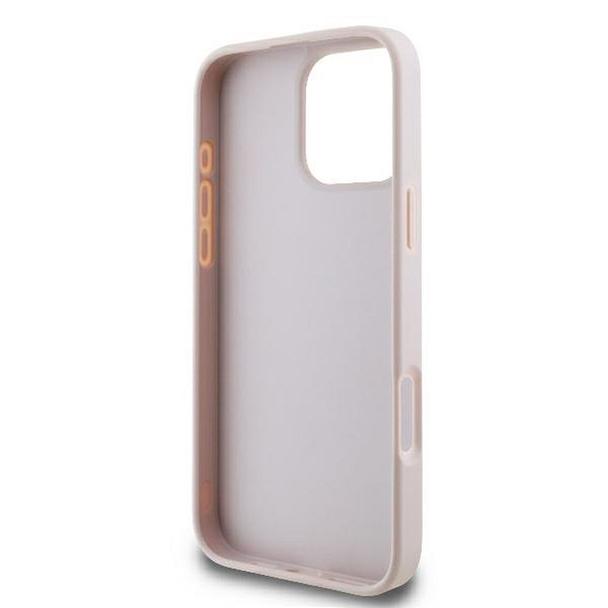 GUESS futerał do IPHONE 16 Pro Max GUHCP16X4GMGPI (4G PU Big Logo) różowy