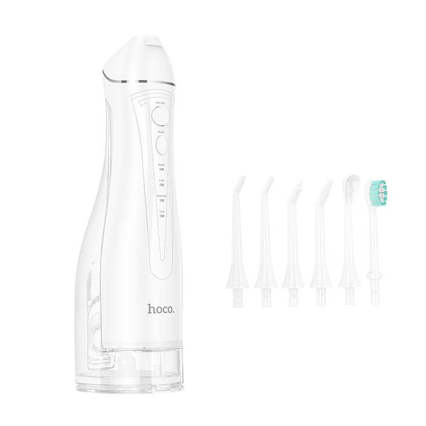 Irygator do płukania jamy ustnej Hoco IPX7 300 ml HP63 biały