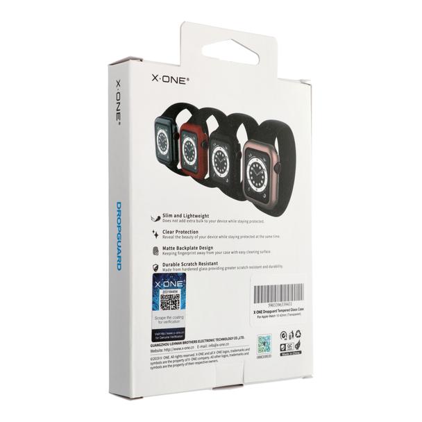 Futerał X-ONE Dropguard - do Apple Watch seria 10/11 42mm transparentny