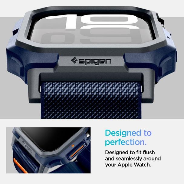 Futerał SPIGEN Lite Fit ”PRO” do Apple Watch 10 (46 MM) navy blue