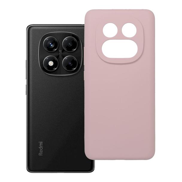 Futerał do Xiaomi Redmi Note 14 PRO 4G Silicone 2mm pudrowy róż