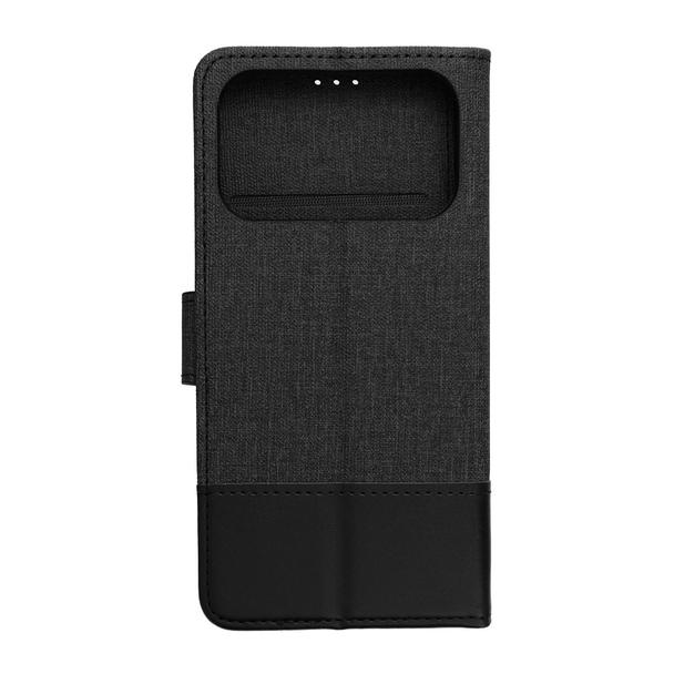 Etui z klapką na iPhone 17 PRO Gomma Book czarne