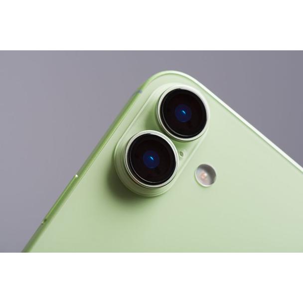 Szkło hartowane na aparat do iPhone 15 / 15 Plus Forcell Premium zielone 0INT