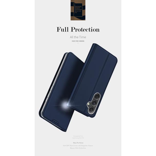 DUX DUCIS kabura SKIN PRO do SAMSUNG S23 FE niebieska