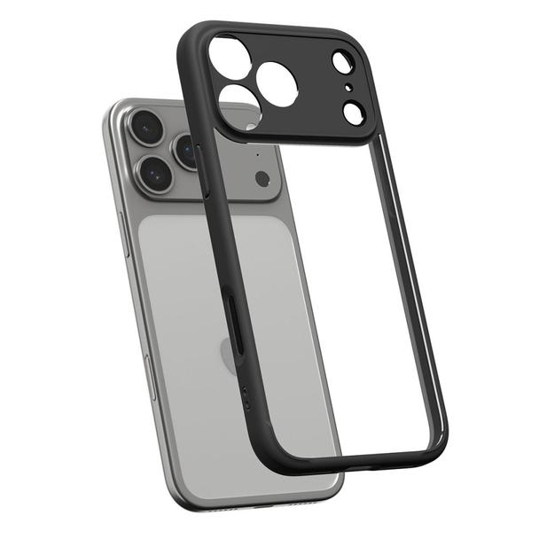 SPIGEN futerał ULTRA HYBRID IPHONE 17 PRO MAX MATTE BLACK
