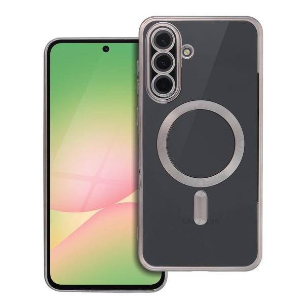 Futerał do Samsung A56 Electro Mag Cover zgodny z MagSafe tytanowy szary
