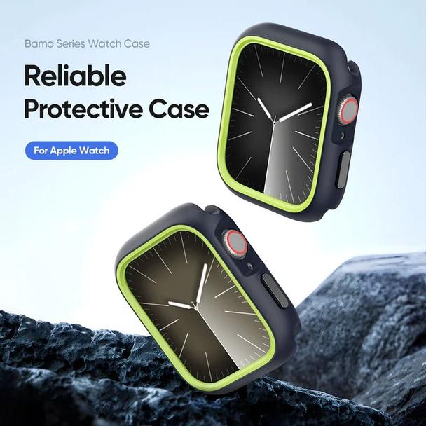 DUX DUCIS futerał BAMO do Apple Watch serii 10 46 mm czarno zielony