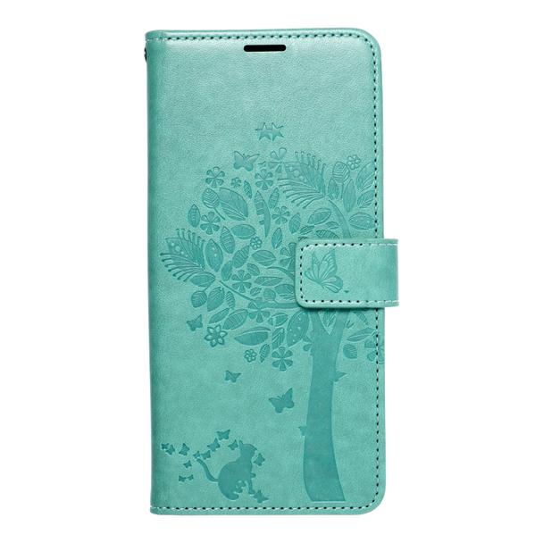 Etui z klapką na Samsung A15 4G / A15 5G Mezzo Book drzewo zielone
