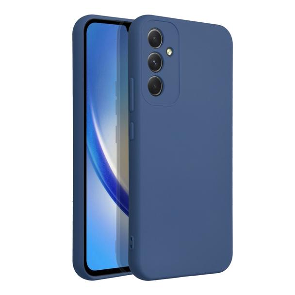Futerał do Samsung A34 5G Silicone niebieski