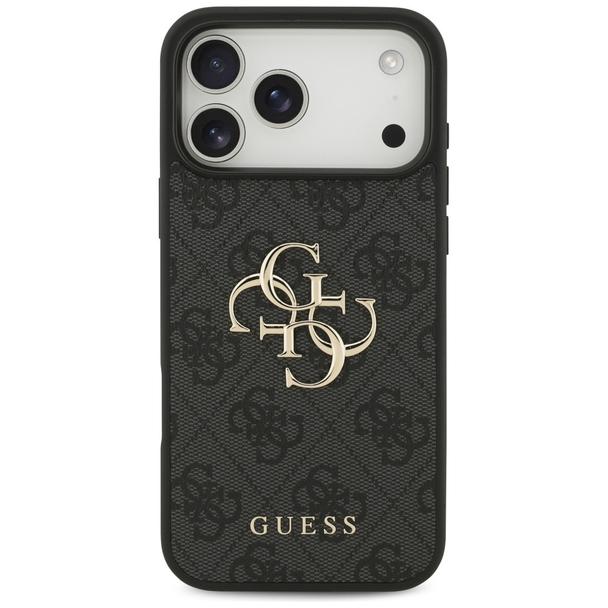 GUESS futerał do IPHONE 18 Pro Max / 17 Pro Max GUE005524 (4G PU Big Logo) czarny