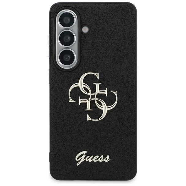 GUESS futerał do SAMSUNG S26 GUHCS26SHG4SGK (Fixed Glitter 4G Big Metal Logo) czarny