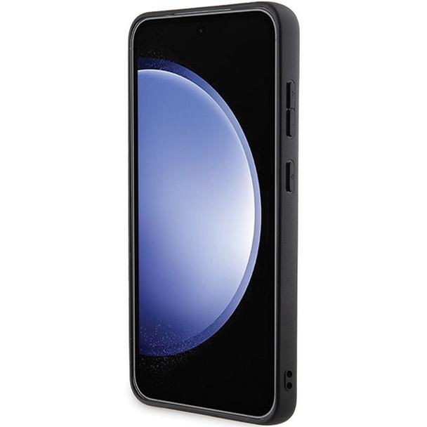 KARL LAGERFELD futerał do SAMSUNG S24 KLHCS24SGSAKCPK (GRIPSTAND SAFFIANO KC PINS) czarny