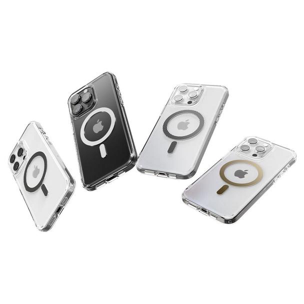SPIGEN futerał ULTRA HYBRID MAG kompatybilny z MagSafe do IPHONE 15 Pro white