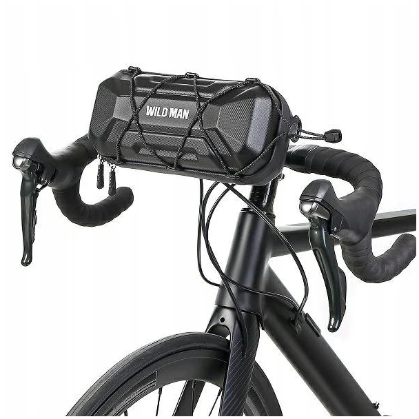 WILDMAN sakwa rowerowa na kierownicę na zamek 2L XT17 czarna