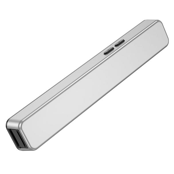 Wskaźnik laserowy bezprzewodowy Hoco bluetooth GM202 srebrny